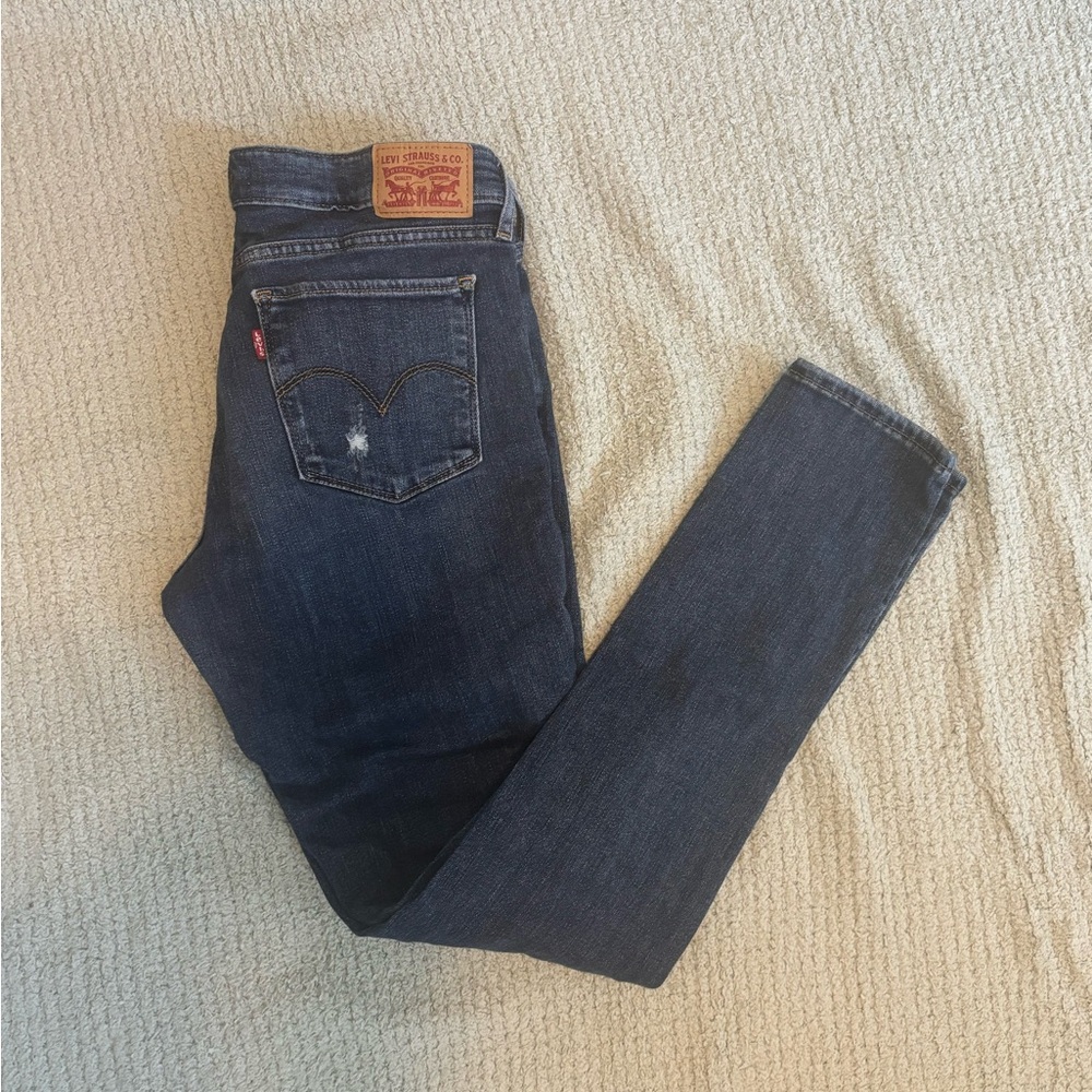Levi's Women's Dark Blue Skinny Jeans